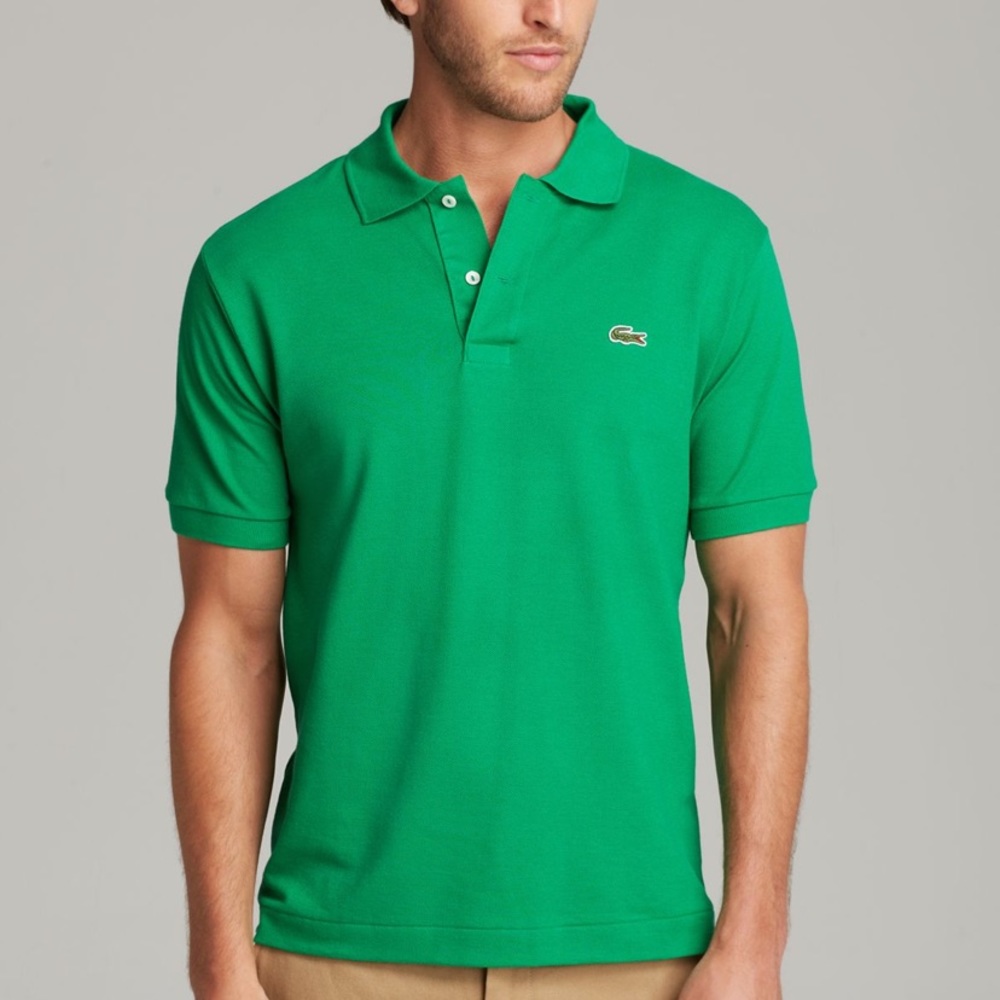 Lacoste green polo size 5/Large